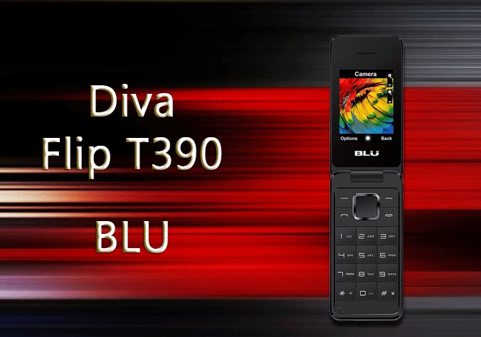 Blu Diva Flip T390 Dual Sim