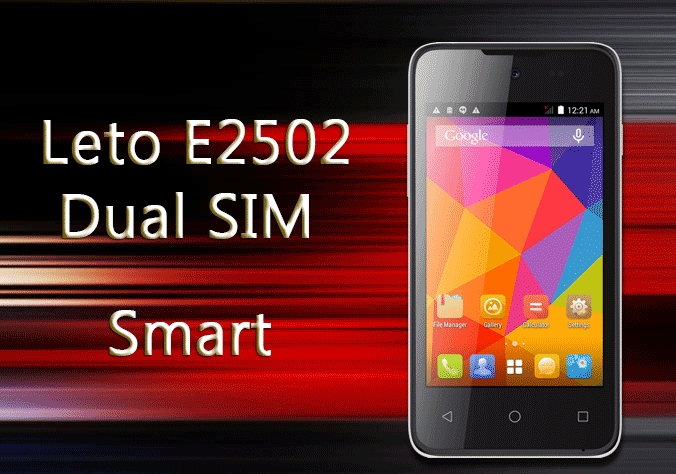Smart Leto E2502 Dual Sim